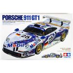 Tamiya 300024186 Porsche 24186 1:24 911 GT1 Lemans `96 Workshop, Model, Plastic, Assembly Kit, Detailed Replica, Mittel