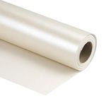 RUSPEPA Pearl White Matte Wrapping Paper-81.5 Sq Ft-Solid Color Pearly-lustre Paper Perfect for Wedding, Birthday, Christmas, Baby Shower -30Inch X 32.8Feet