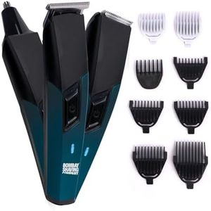 Bombay Shaving Company 11 in 1 Trimmer Men | All in One Full Body Trimmer for Men | 90 Min Charge time | 90 mins run time | Hair, Ear, Beard, Body, Nose Trimmer for Men | Type C charging | Power Groomer (New Model)