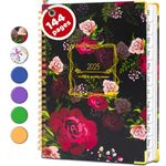 Weekly Planner 2025, Academic Year Weekly and Monthly Planner from JANUARY.2025 - DECEMBER.2025, 8.5" X 6.2", Daily Planner Notebook with Tabs for Women, Perfect Organizer