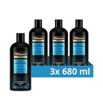 TRESemmé Rich Moisture luxurious moisture for all-day hydration Shampoo for dry, damaged hair 680 ml 3 piece