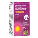 Natural Factors - BioCoenzymated Pantethine B5 450mg, BioCoenzymated, 60 Softgels