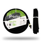 Leaky Garden Irrigation System - Soaker Hose - Water-Saving Porous Pipe. Soaker Lawn & Garden Watering Hose (20m(with connectors))