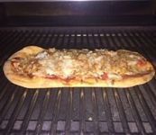 (6) 11 oz Domestic U.S.A Lump Crab Meat Topped Flatbread Pizzas-FROZEN