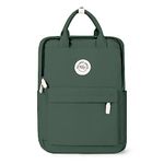 HYC00 Unisex Lightweight Backpack School Bag Water-resistant Casual Rucksack fits 14 inch Laptop for Boys Girls Travel Backpack Bookbag Men and Women College Daypack,Army Green