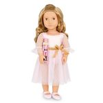 Our Generation – 18-Inch Ballerina Doll – Lifelike Brown Eyes & Wavy Blonde Hair – Ballet Dress & Pink Nutcracker Doll Accessory – Pretend Play 3+ Years– Natasha