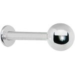 14 Gauge 3/8" Stainless Steel Monroe Labret 5mm Ball