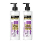 TRESemme Pro Pure Damage Recovery Kit with Fermented Rice Water, Sulphate Free & Paraben Free, for Damaged Hair - 370ml Shampoo and 370ml Conditioner