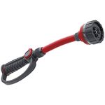 Orbit 58995 Pro Flo 7-Pattern 14” Watering Wand with Thumb Control, Red, Black, 14 Inch