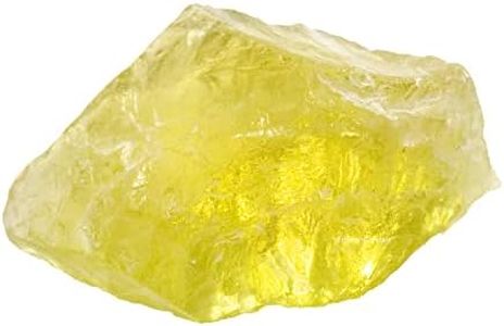 Citrine Raw Crystals, Large 1.25-2.0" Healing Crystals Natural Rough Stones Crystal for Tumbling, Cabbing, Fountain Rocks, Decoration, Polishing, Wire Wrapping, Wicca & Reiki