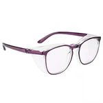 B.ANGEL Blue Light Blocking Glasses for Men Women,Anti-fog Safety Glasses,Clear Lense (Purple)