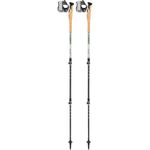 Leki, Carbon Fiber Walking Stick, Cross Trail Lite, White-Envy-Black, 100-135 cm, 3-piece, Adjustable