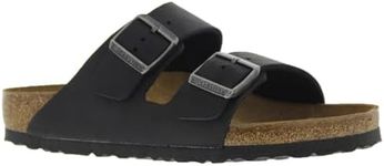 Birkenstock womens unisex-adult Arizona High Arch Arizona High Arch black Size: 6-6.5 Narrow