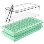 Ice Cube Tray with Lid and Bin: Sta