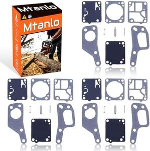 Mtanlo Carburetor Carb Repair Insulator Gasket Kit for McCulloch Mini Mac 110 120 130 140 Zama M1 M7 RB-19 Chainsaw