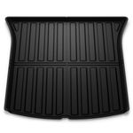 Spigen Tesla Model Y Rear Trunk Mat Cargo Liner, All Weather Floor Mats, Boot Liner, Waterproof, Easy To Clean Material, Designed for Model Y Accessories - Carbon Edition