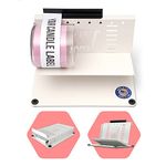 Label Ledge - Made in USA - Precise Label Applicator Bottle & Jar-Labeling Must-Have, Manual Labeling Machine for Bottle Labels Made by Label Makers, for Vessels for Wine/Beer, Labeling Wizard Tool