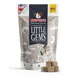 SKIPPER'S Little Gems Gently Air-Dried Training Treats for Dogs & Puppy's 250gm - 100% Fish Skin - Hypoallergenic - Grain Free & Extremely Healthy