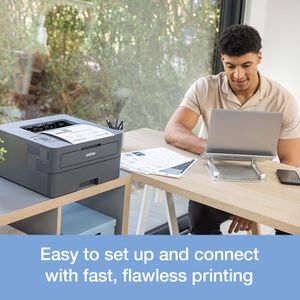 Brother HL-L2445DW Mono Laser Printer – A4, Auto 2-Sided, UK Plug