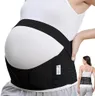 NeoTech Care Pregnancy Support Maternity Belt, Waist/Back/Abdomen Band, Belly Brace (Size L, Black Color)