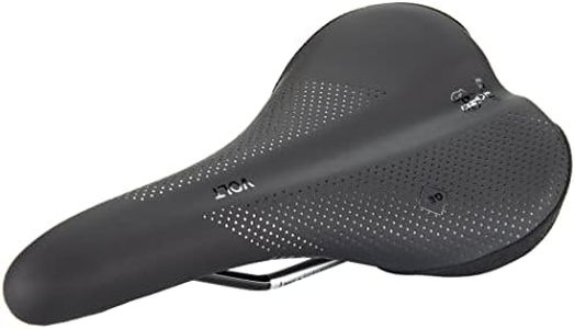 WTB Volt Bike Saddle - Comfortable Medium Thickness Padding, Contoured Shape with a Flex-Tuned Shell - Lightweight MTB Saddle for Optimal Support & Performance (Medium Width and Cromoly Rails)