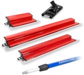 MARSHALLTOWN ProSkim Deluxe Drywall Finishing Tool Kit, 12-31 1/2 Inch Blades, Bracket, Extension Pole, Made in the USA, DTKPSKM2