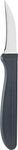 Trudeau 2.5" Curved Paring Knife, Charcoal