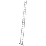 TB Davies 1102-003, Trade Double Extension Ladder, 3.9 Meter / 12.79 Feet, Extends to 6.6 Meters / 21.65 Feet, Comfort D-Shaped Rungs, 3-Year Warranty, EN131 Professional