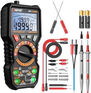 ANENG Multimeter,TRMS 20000 Counts Magnetic Digital Tester with High Resolution Auto Ranging MAX/MIN Voltmeter Measures AC/DC Voltage,Current,Resistance,Capacitance, NCV,Data Hold Amp for Automotive