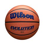 Wilson Sporting Goods Intermediate, Size 28.5, Navy Evolution Indoor Game Basketball