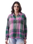 Lands End Womens Flannel Shirt