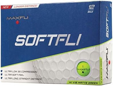 Maxfli SoftFli Matte Golf Balls – Green