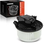 A-Premium HVAC Heater Blower Motor with Fan Cage Compatible with Ford Edge Fusion Police Responder/SSV Plug-In Hybrid Lincoln MKZ MKX Continental