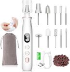 Nail Drill Electric Nail File - Cordless Professional Nail Filer for Manicure and Pedicure, Portable Nail Drill Machine Kit for Acrylic Gel Nails Thick Toenails Nail Dremel Grinder Efile