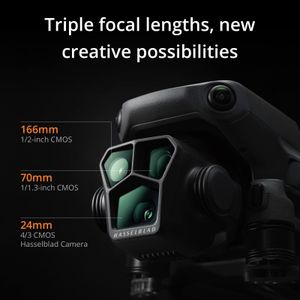 DJI Mavic 3 Pro Drone Fly More Combo – 3 Batteries, Accessories