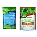 Scotts Turf Builder Grass Seed All Purpose Mix 5Kg + Scotts Turf Builder Overseeding Mix (2-4-2)