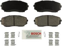 Bosch BE1258H Blue Disc Brake Pad Set with Hardware For: Ford Edge; Lincoln MKX; Mazda CX-7, CX-9, Front