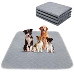 Conkote 48" x 60" Reusable Pee Pads for Dogs Extra Large, Washable Pee Pads for Dog Playpen Mat Non-Slip for Dog Training, Whelping, Incontinence, Potty, Crate, Playpen