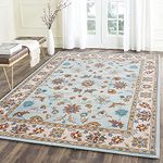 AKIRA CARPETS Handmade Handwoven Tufted Made of 100% Soft Blended Wool Export Quality (USA) Persian Carpets Collection with 1 Inch Thickness (5x7 Feet) Color Multi