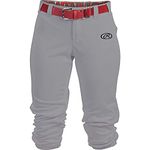 Rawlings Sporting Goods Womens Launch Pant, Grey, Small