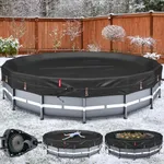 QH.HOME Winter Round Pool Cover for