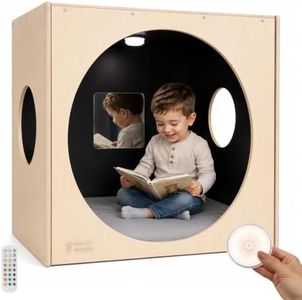 Special Supplies Wooden Reading Cube, Hours of Fun for Kids of All Ages, Great for Sensory Rooms, and Schools