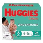 Huggies Infant Nappies Size 2 (4-8k