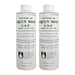 2 Pieces Cosco Tincture of Green Soap 16 Fluid Ounce