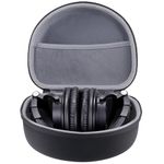 co2CREA Hard Travel Box Case for Audio Technica ATH-50X M40X M30X M70x M50 M40 M30 Professional Studio Headphones Monitor DJ Headset,Case Only