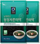 Chung Jung One O'Food Dried Seaweed, Korean Miyeok Baby Wakame Cut Flakes for Miyeokguk Miso Soup Sea Weed Salad, Product of Korea, 50g, 20 Servings, Pack of 2