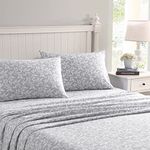 Laura Ashley Flannel Sheet Set, Queen, Victoria