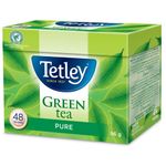 Tetley Pure Green Tea - 48 Tea Bags, 96 Grams, Contains Caffeine