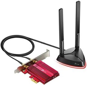 TP-LINK AX3000 Wi-Fi 6 Bluetooth 5.2 PCI Express Adapter with Two Antennas, Intel AX200, PCIe Network Interface Card for Desktop, Low-Profile Bracket Included (Archer TX3000E) (UK Version)