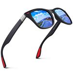 GQUEEN Polarised Sunglasses Mens Womens Lightweight TR90 Frame 100% UV400 Protection